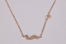 Load image into Gallery viewer, Sterling Silver Stars Necklace
